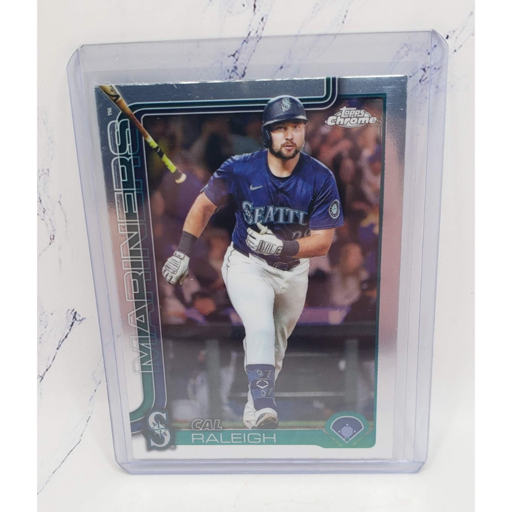 2025 Topps Chrome Update Cal Raleigh #USC45 Seattle Mariners